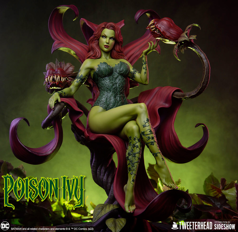 Poison Ivy (Hera Venenosa) Maquete Perfeita 1:6 da Tweeterhead