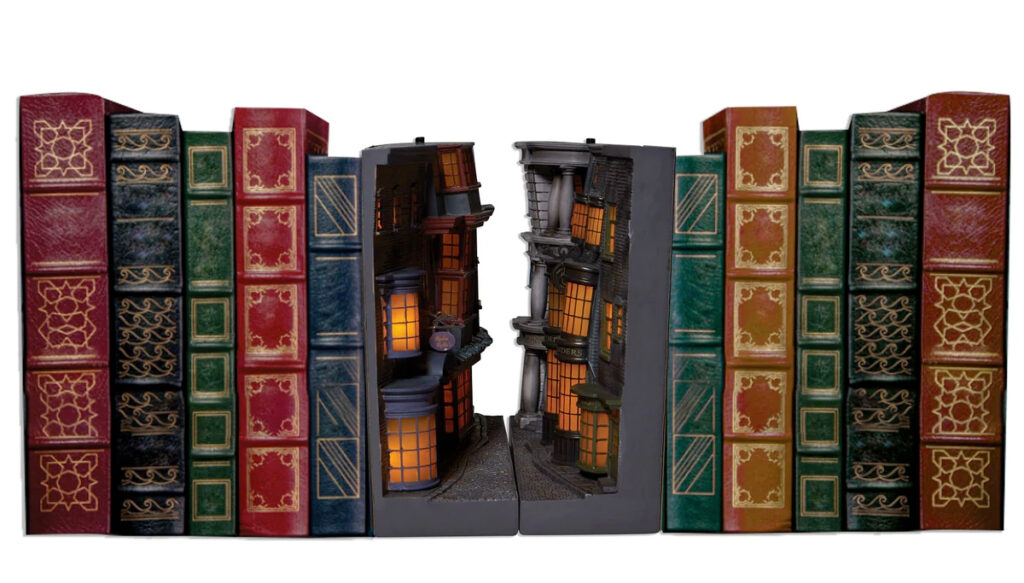 Apoios de Livros Harry Potter Beco Diagonal Bookends « Blog de Brinquedo