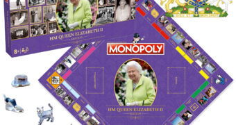 Jogo Monopoly Jubileu de Platina da Rainha Elizabeth II