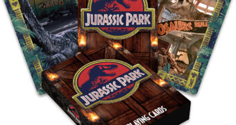 Baralho Jurassic Park com 54 Cartas do Parque dos Dinossauros