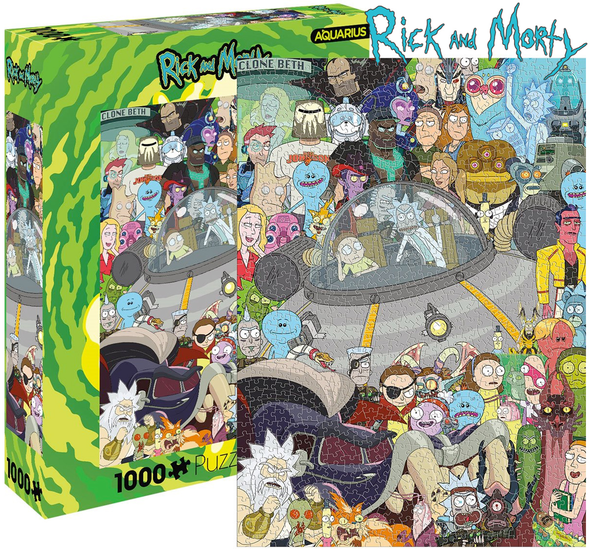 Quebra-Cabeça Rick and Morty 