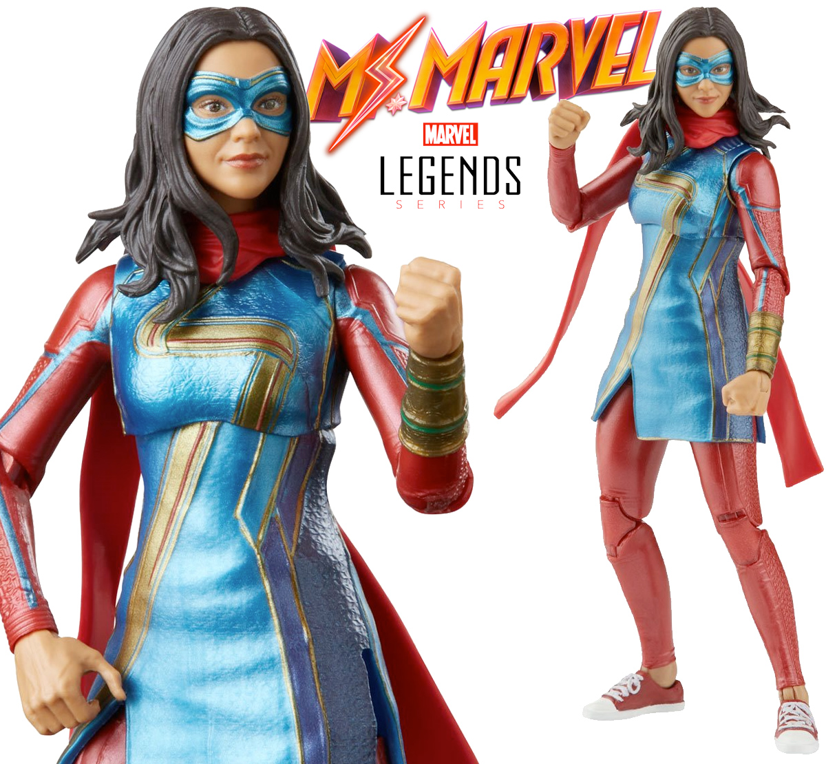 Action Figure Ms. Marvel (Iman Vellani) 2022 Marvel Legends