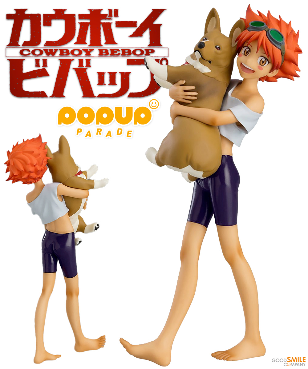 Estátua Ed e Ein Pop Up Parade do Anime Cowboy Bebop