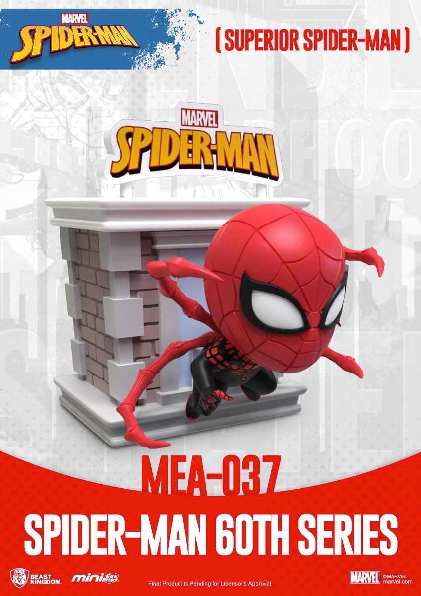 Spider-Man 60th Anniversary Mini Egg Attack Bright Box Set