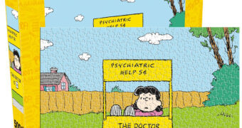 Quebra-Cabeça Peanuts “Ajuda Psiquiatra da Dra. Lucy” com 500 peças