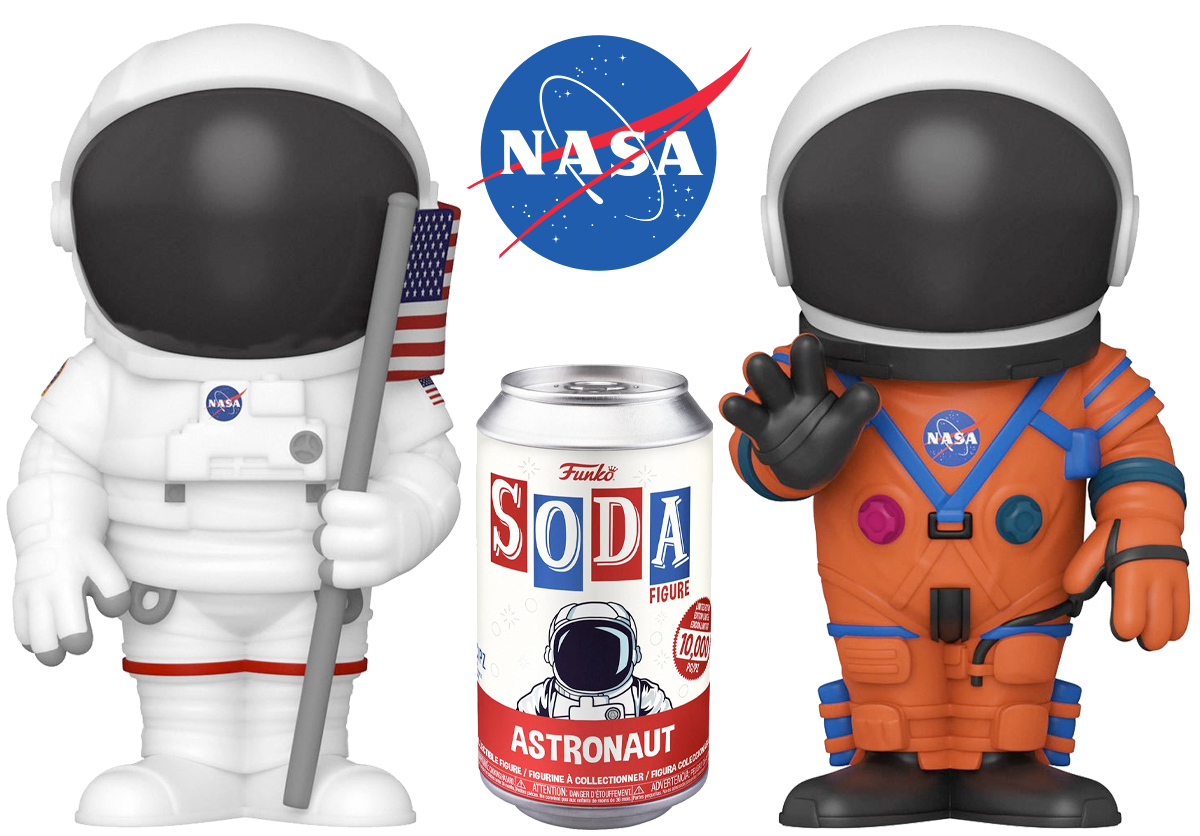 Boneco Astronauta da NASA Vinyl Soda