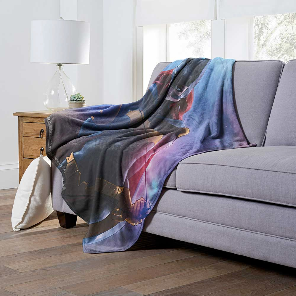 DC Comics Cover Silk Touch Throw Blankets