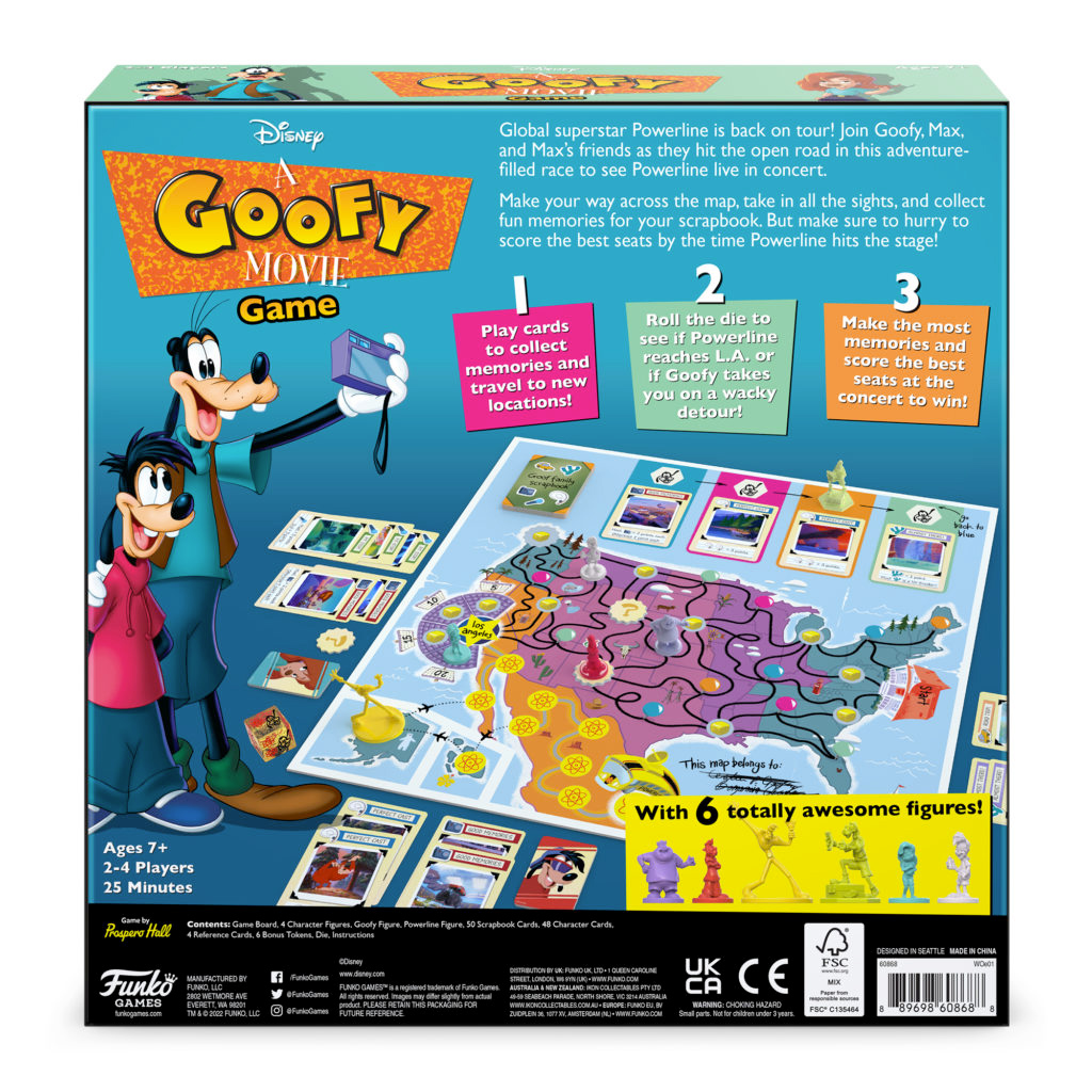 A Goofy Movie Disney Board Game