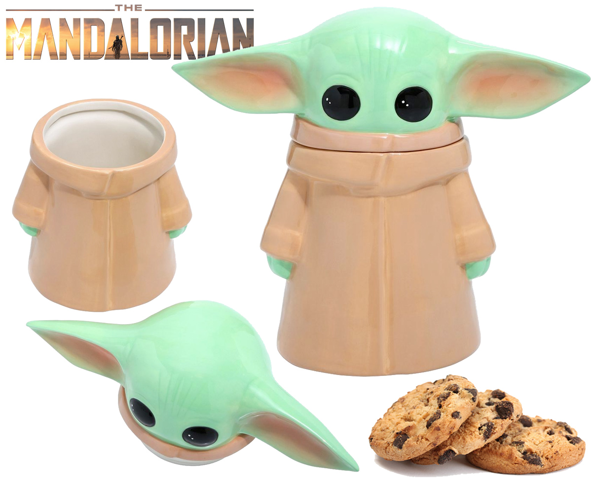 Pote de Cookies Grogu Figural de Star Wars The Mandalorian