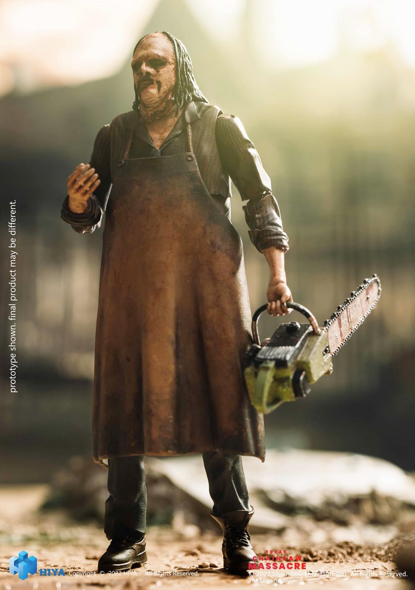 Texas Chainsaw Massacre 2022 Leatherface Exquisite Mini 1:18 Scale Action Figure