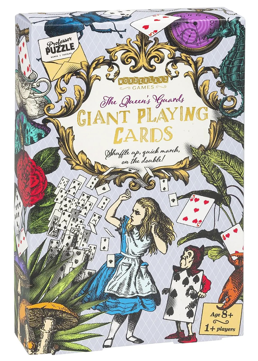 Alice in Wonderland The Queen’s Guards Giant Playing Cards