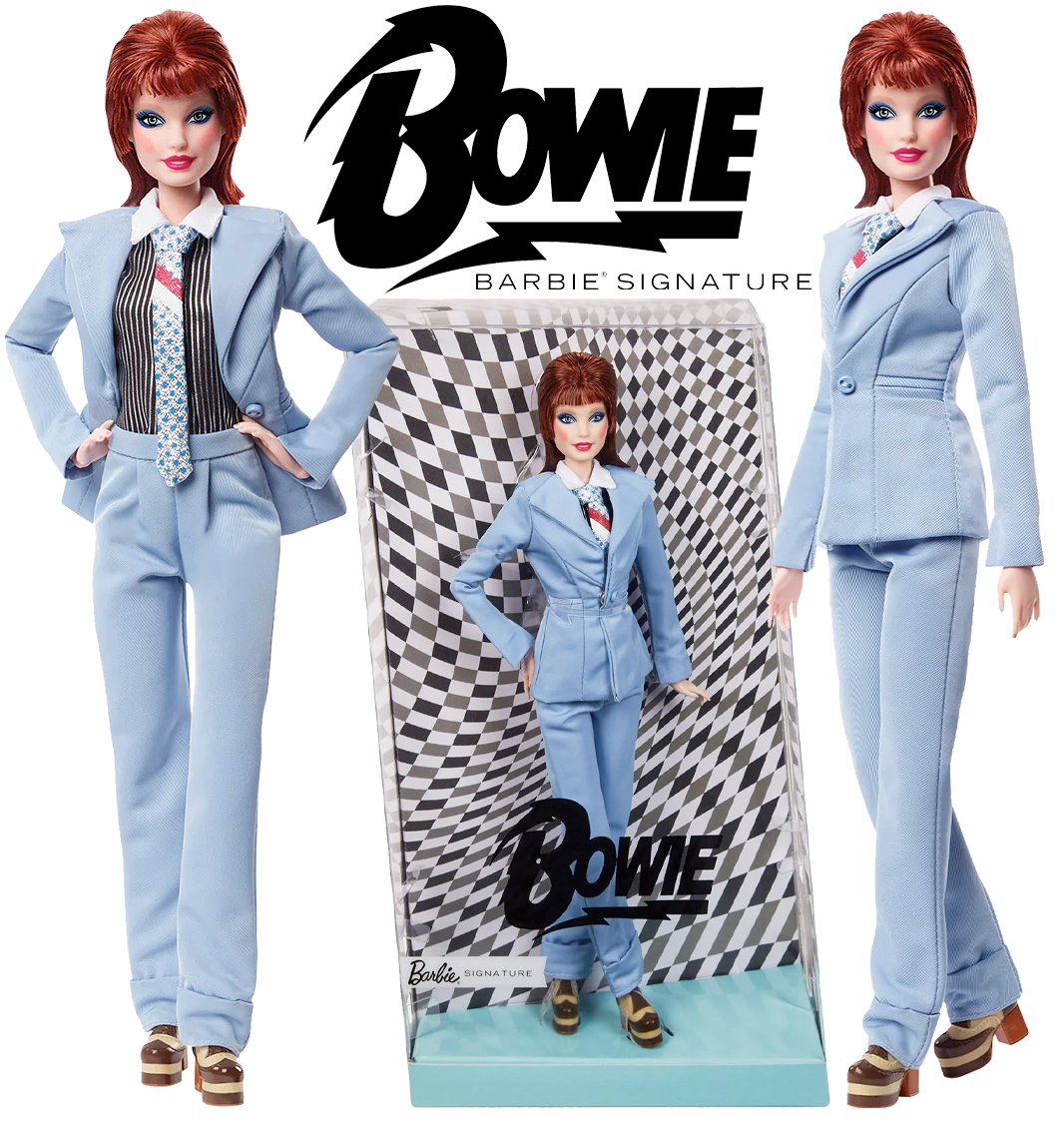 Boneca Barbie David Bowie “Life on Mars?”