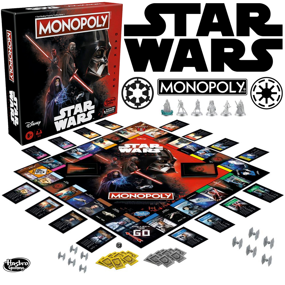 Jogo de Tabuleiro MONOPOLY Star Wars Baby Yoda (Idade Mínima: 8