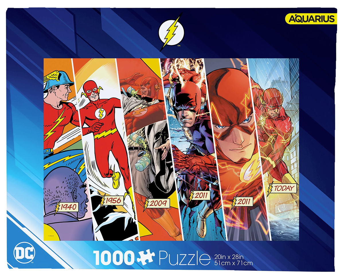 The Flash Timeline 1000 Piece Jigsaw Puzzle