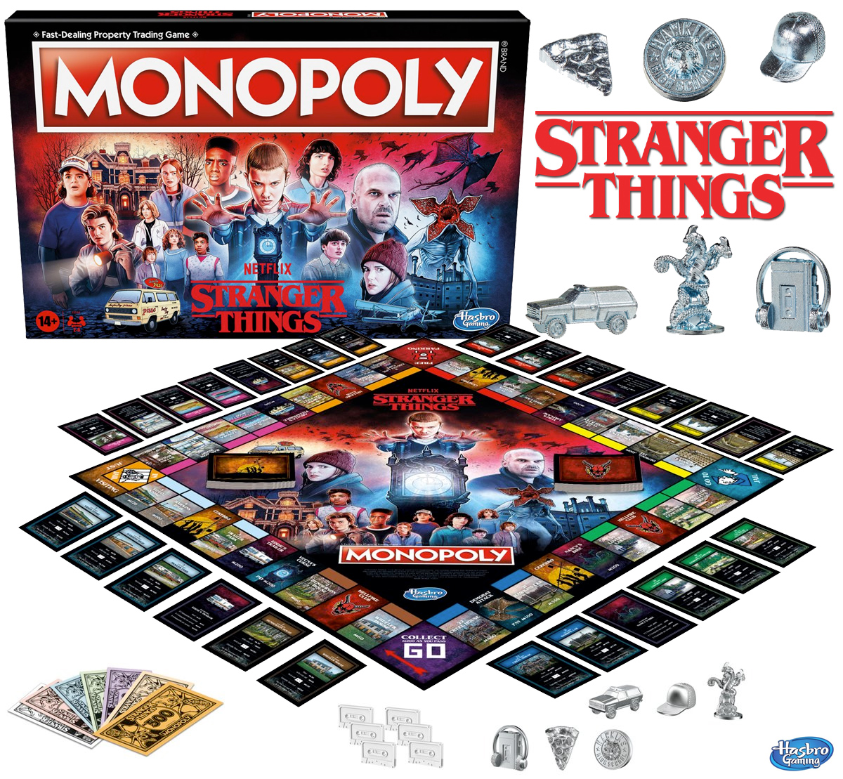 Jogo Monopoly Stranger Things Quarta Temporada