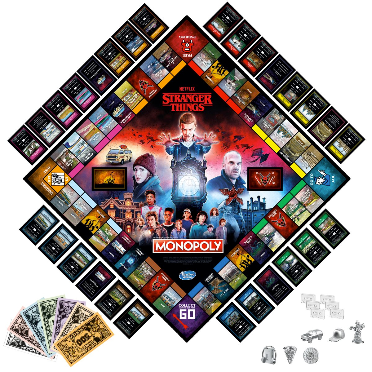 Jogo Monopoly Stranger Things Quarta Temporada