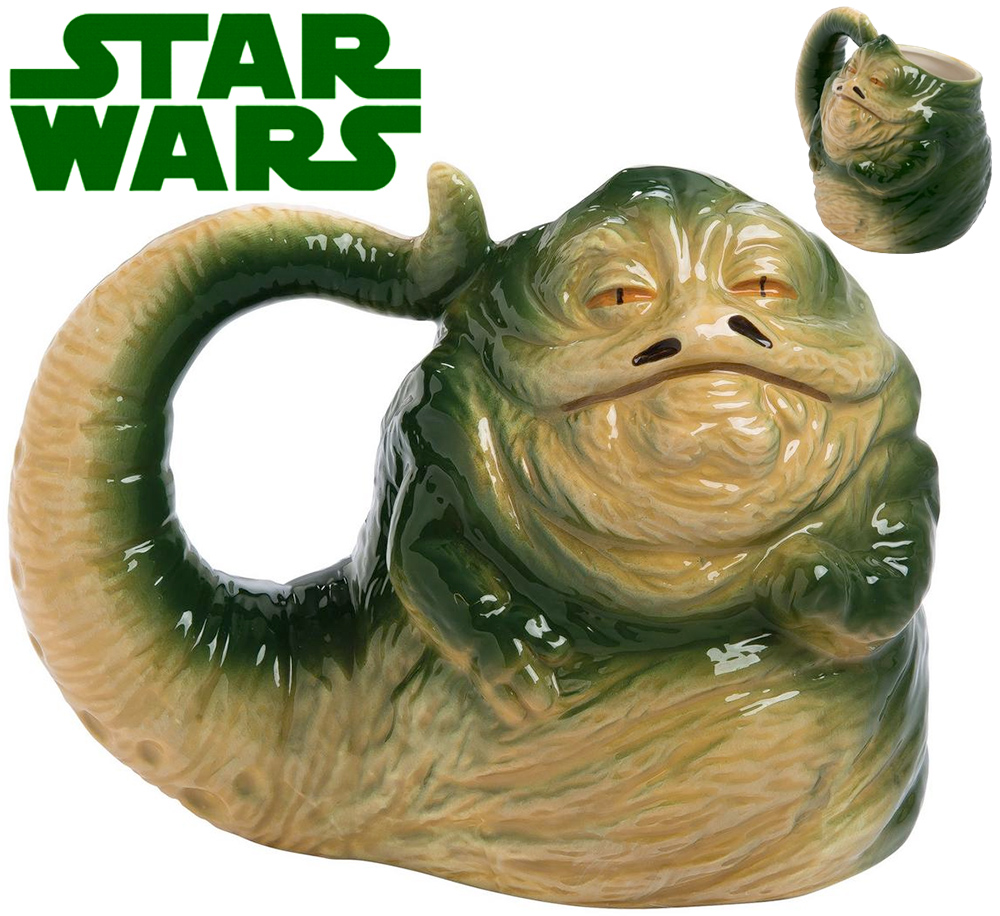 Caneca Esculpida Jabba the Hutt (Star Wars)