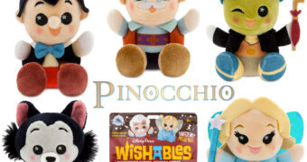 Pinóquio “Wishables Mystery” Mini Bonecos de Pelúcia Disney