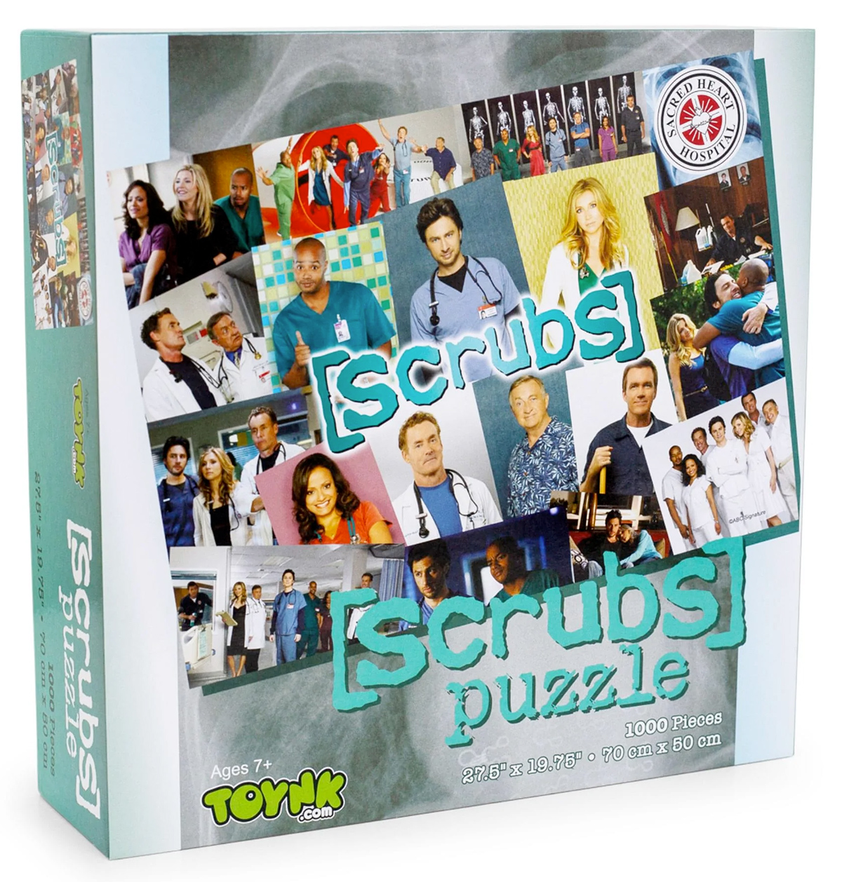Scrubs Cast Collage 1000 Piece Jigsaw Puzzle