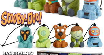 Micro-Figuras Scooby-Doo e Vilões Handmade By Robots – Bonequinhos de Vinil no Estilo Crochê Amigurumi
