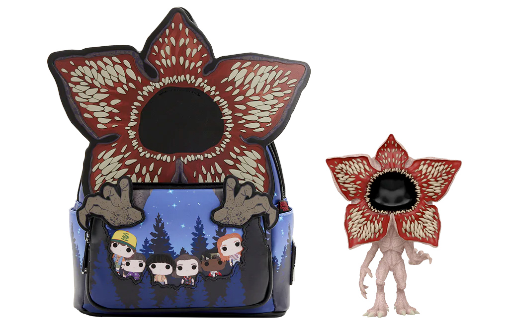 Stranger Things Demogorgon Pop! and Glow in the Dark Mini Backpack