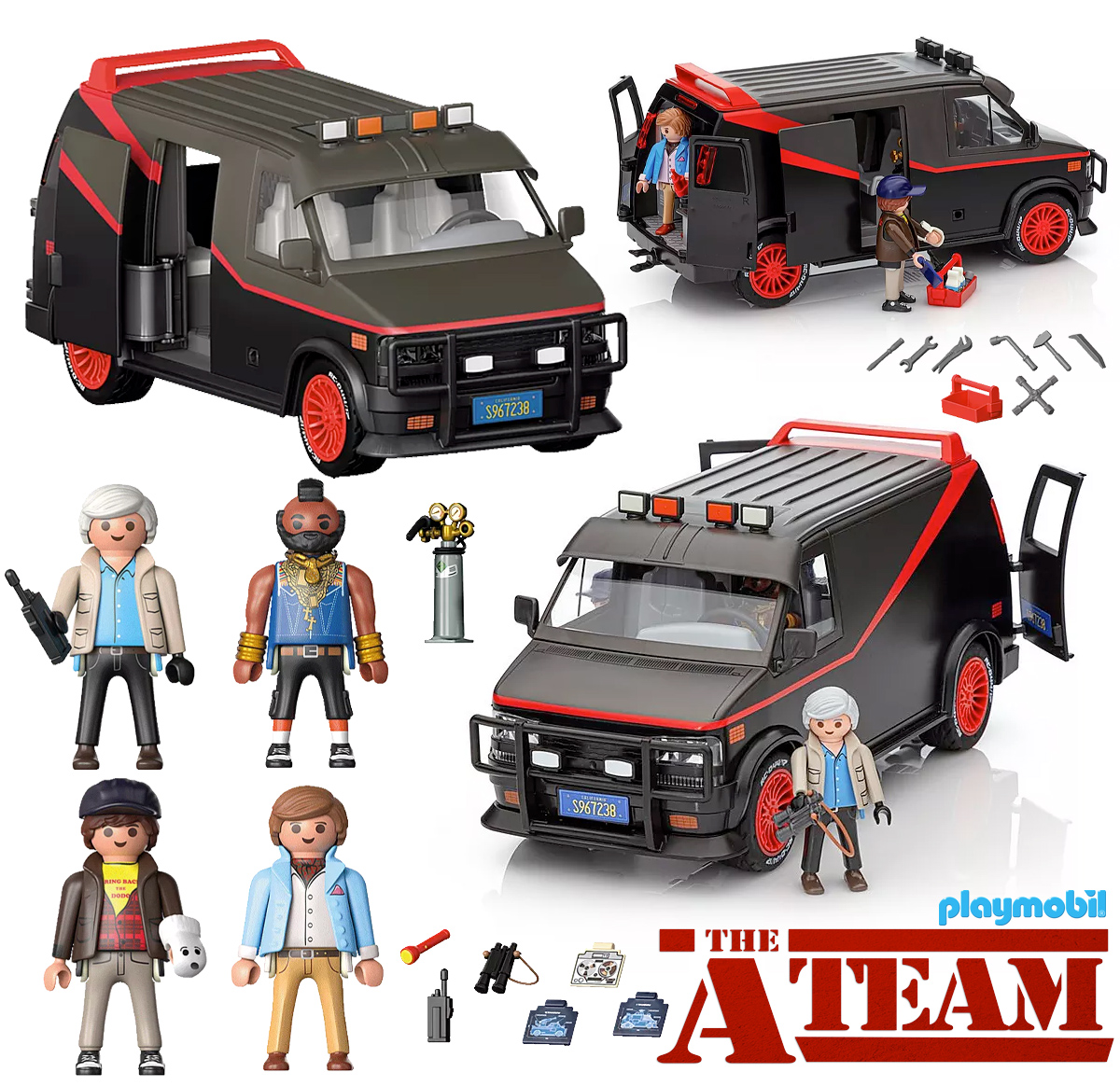Playmobil Furgão A-Team da Série Esquadrão Classe A