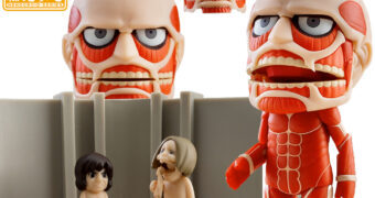 Boneco Nendoroid Titã Colossal do Anime Attack on Titan (Shingeki no Kyojin)