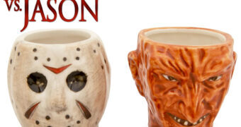 Mini-Canecas 3D Freddy vs. Jason