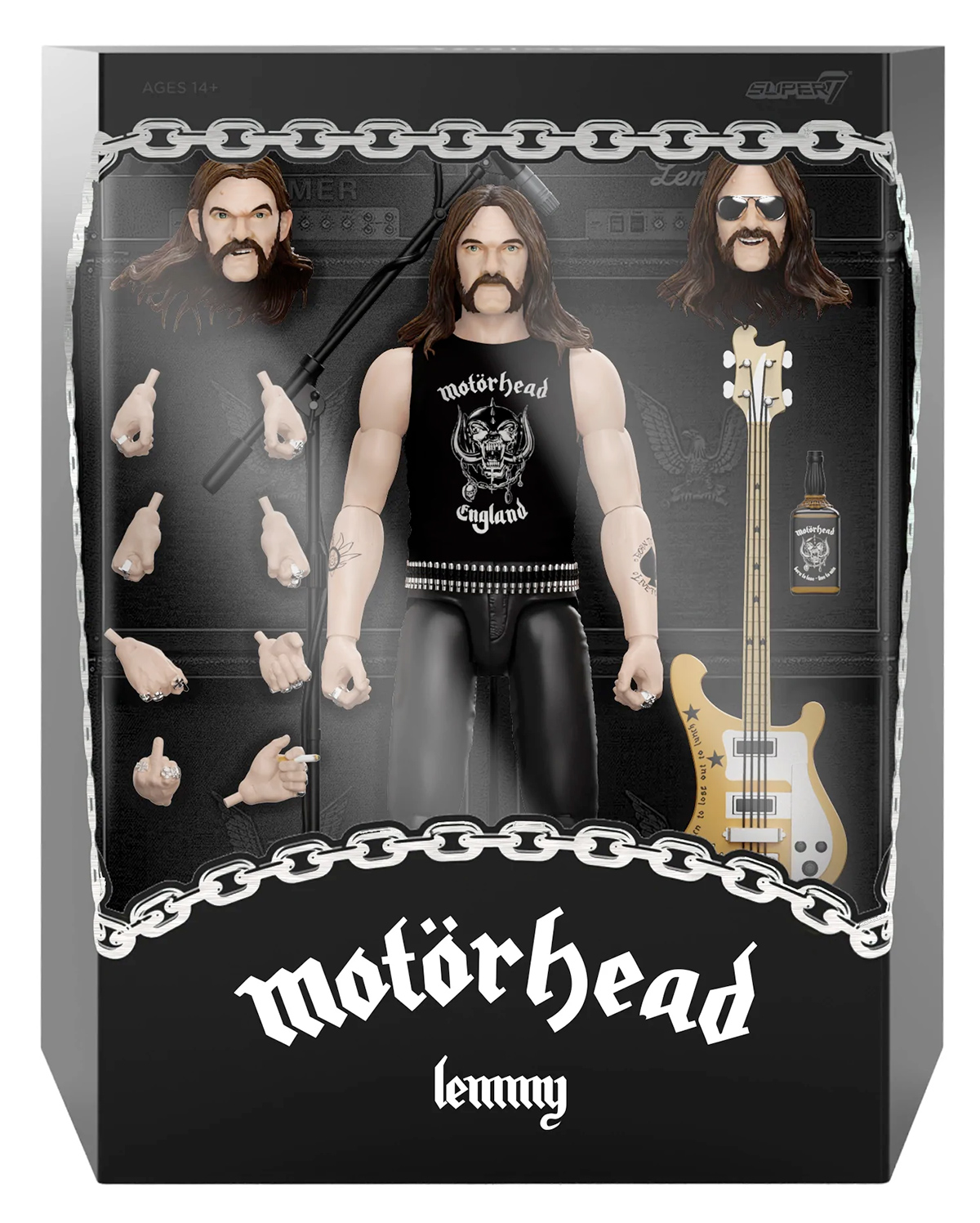Lemmy (Classic Era) Motörhead Ultimates Figure