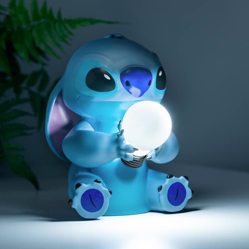 Luminária Stitch e a Lâmpada de Luz