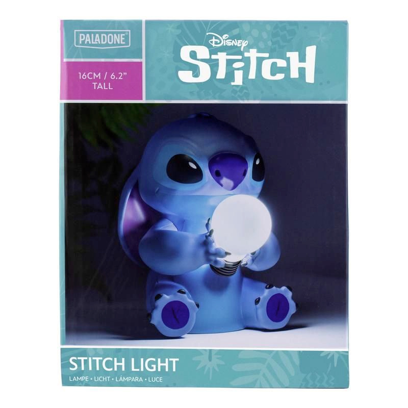 Luminária Stitch e a Lâmpada de Luz