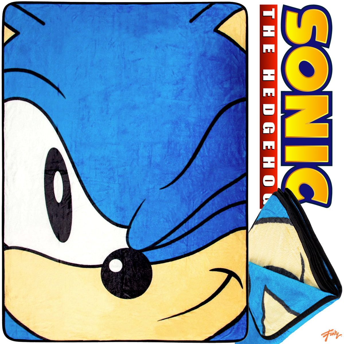 Cobertor de Lance Sonic the Hedgehog (Sega)