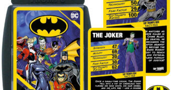 Super Trunfo Batman com 30 Amigos e Inimigos