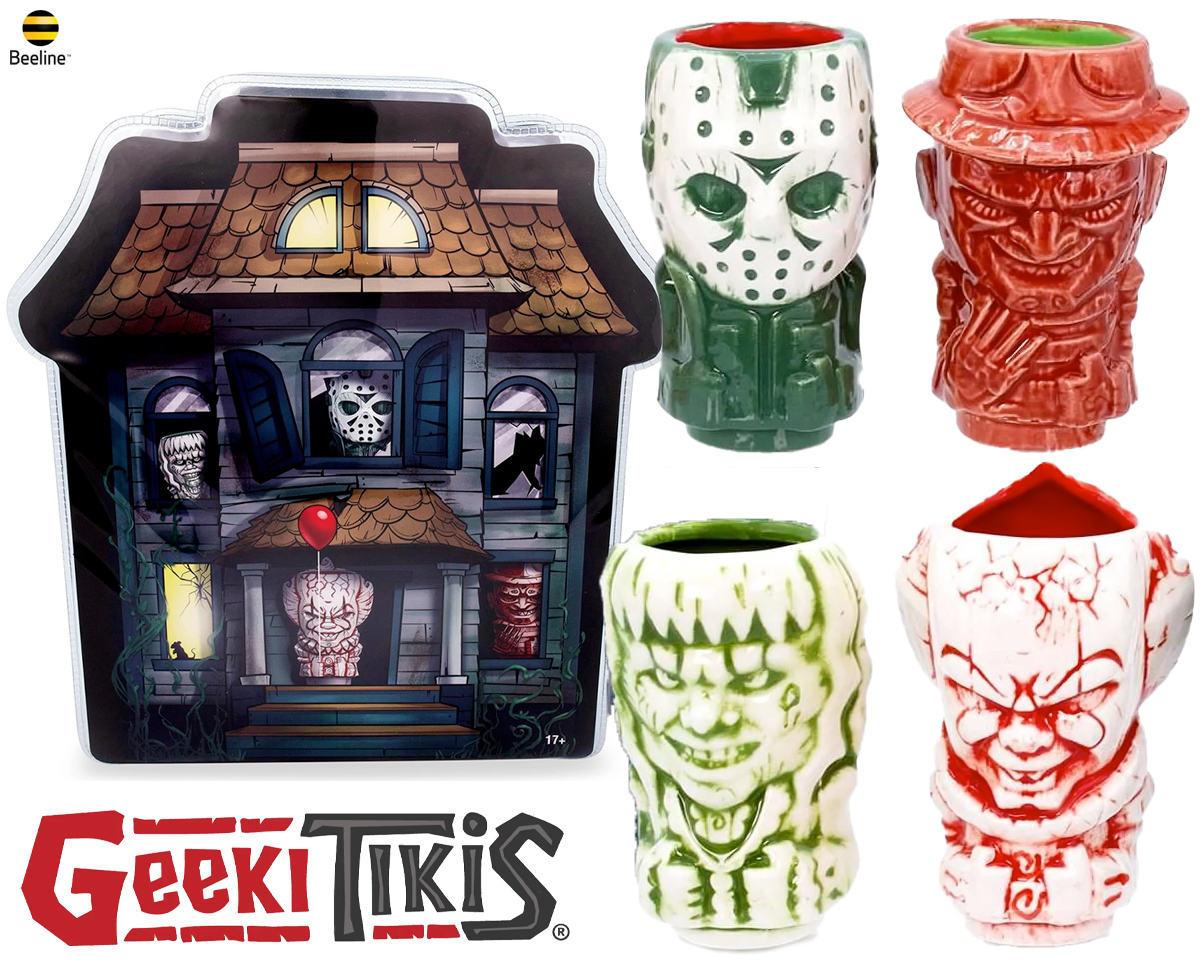 Mini-Canecas Geeki Tikis Horror