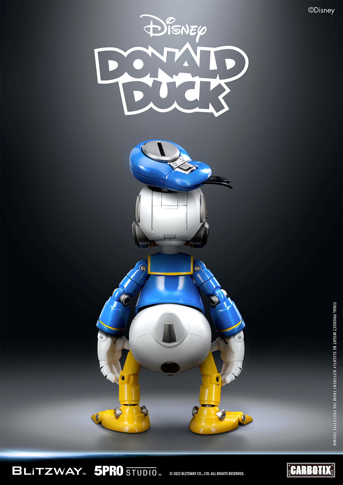 Donald Duck Disney Carbotix Figure