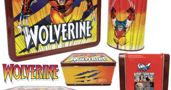 Lancheira e Garrafa Wolverine por Jim Lee (X-Men Trading Card Set 1992)