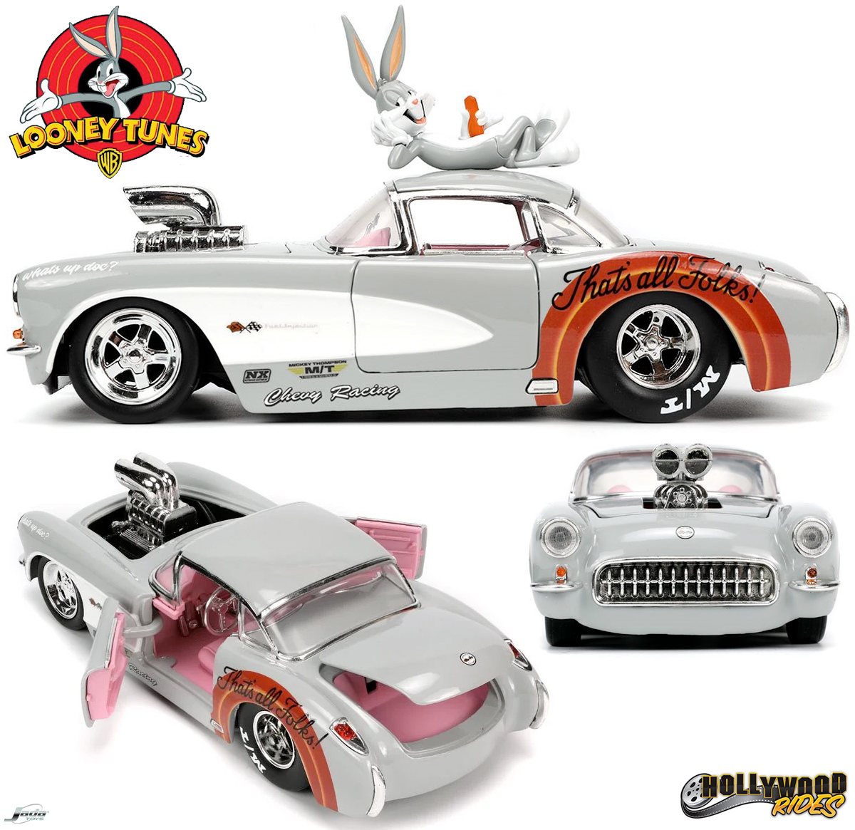 Looney Tunes Hollywood Rides: Pernalonga e Chevy Corvette 1956