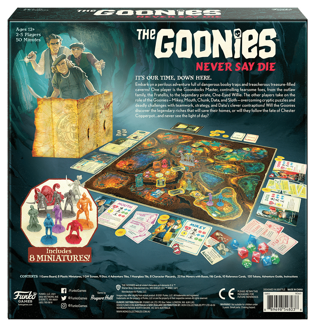 The Goonies: Never Say Die Strategy Game