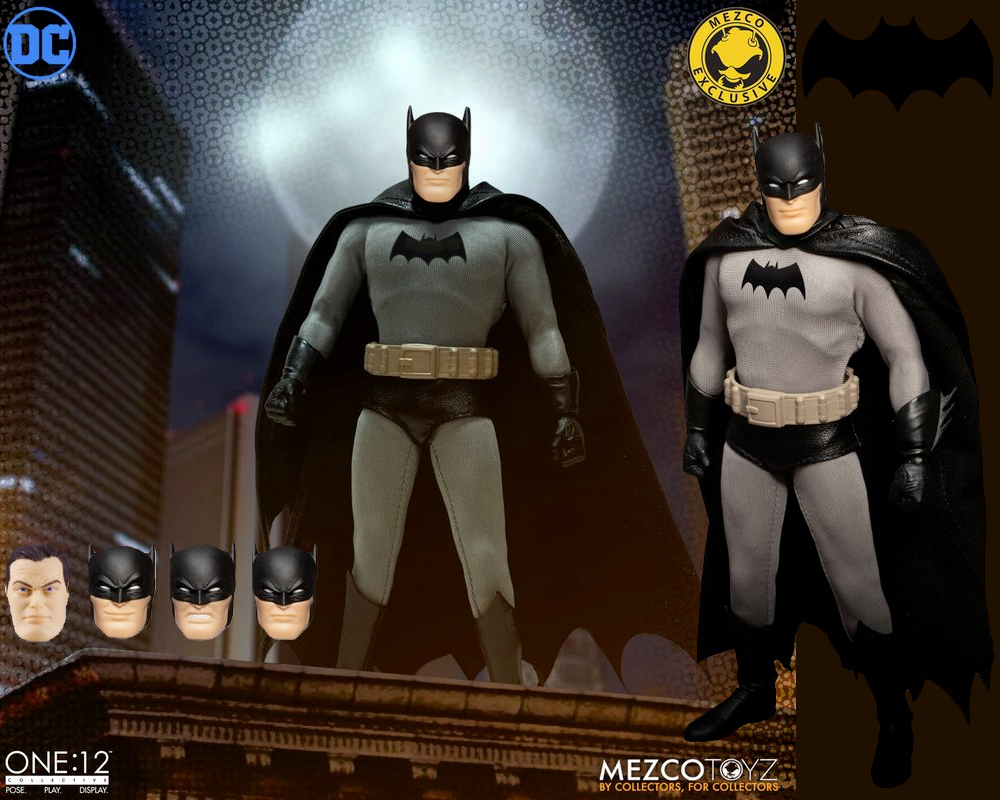 Action Figure Batman Cruzado de Capa One:12 Collective da Era de Ouro