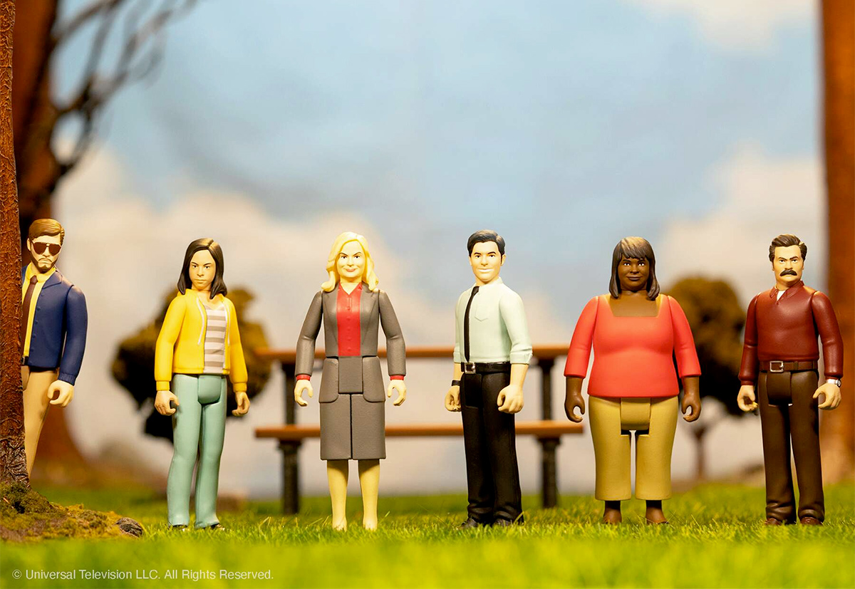 Parks and Recreation ReAction Figures Wave 1