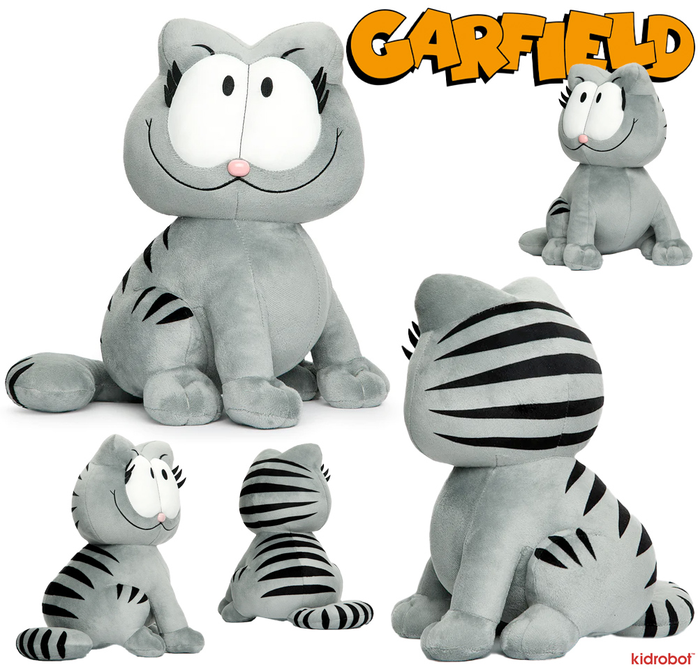 Boneco de Pelúcia Nermal das Tiras em Quadrinhos do Garfield (Kidrobot)