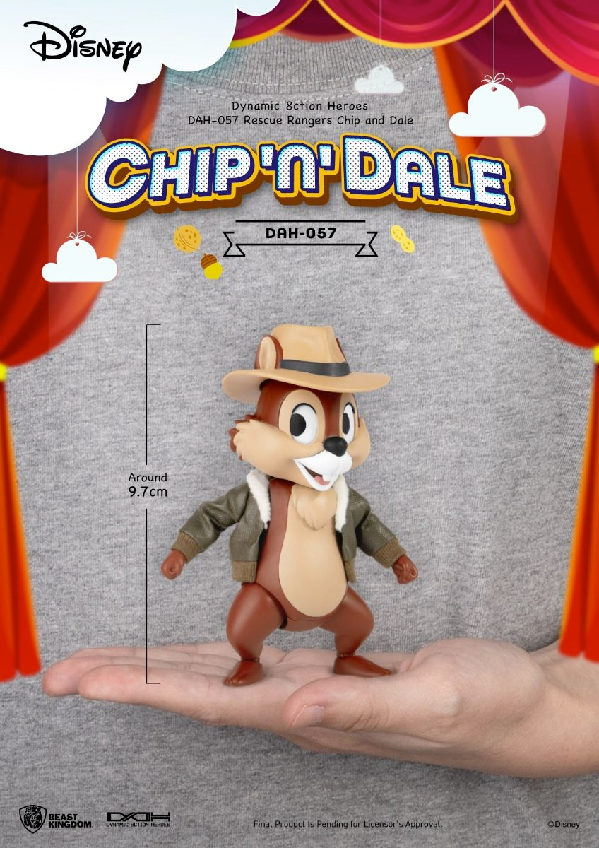 Rescue Rangers Chip and Dale Dynamic Action Heroes