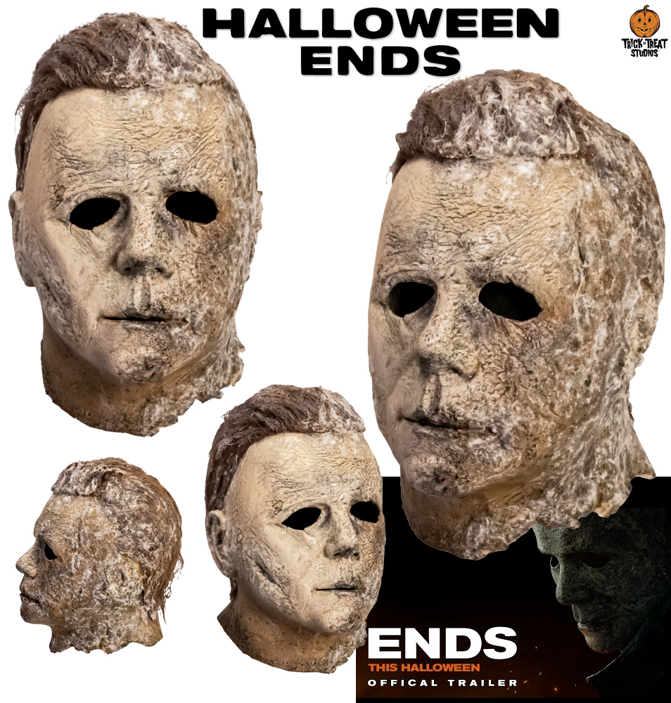 Máscara Michael Myers no Filme Halloween Ends