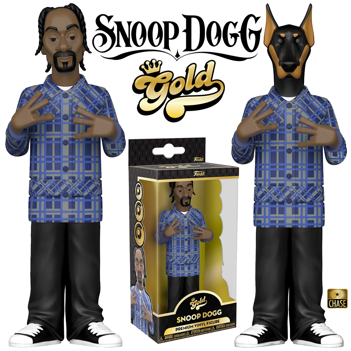 Boneco Snoop Dogg Funko Vinyl Gold