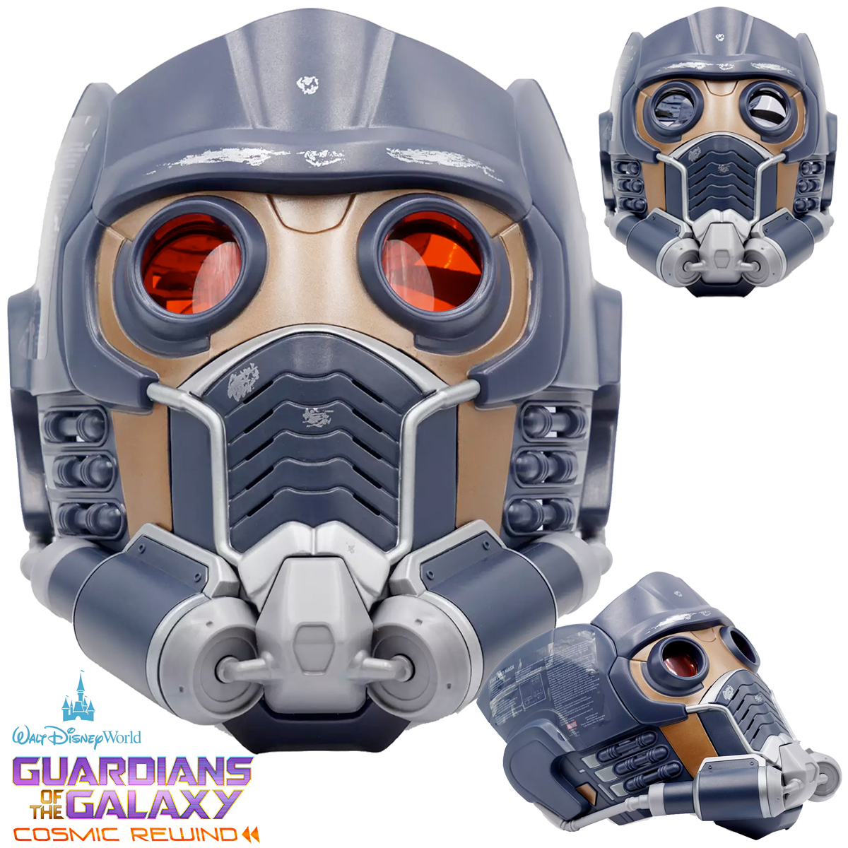 Máscara Eletrônica Star-Lord (Peter Quill) Guardians of the Galaxy: Cosmic Rewind