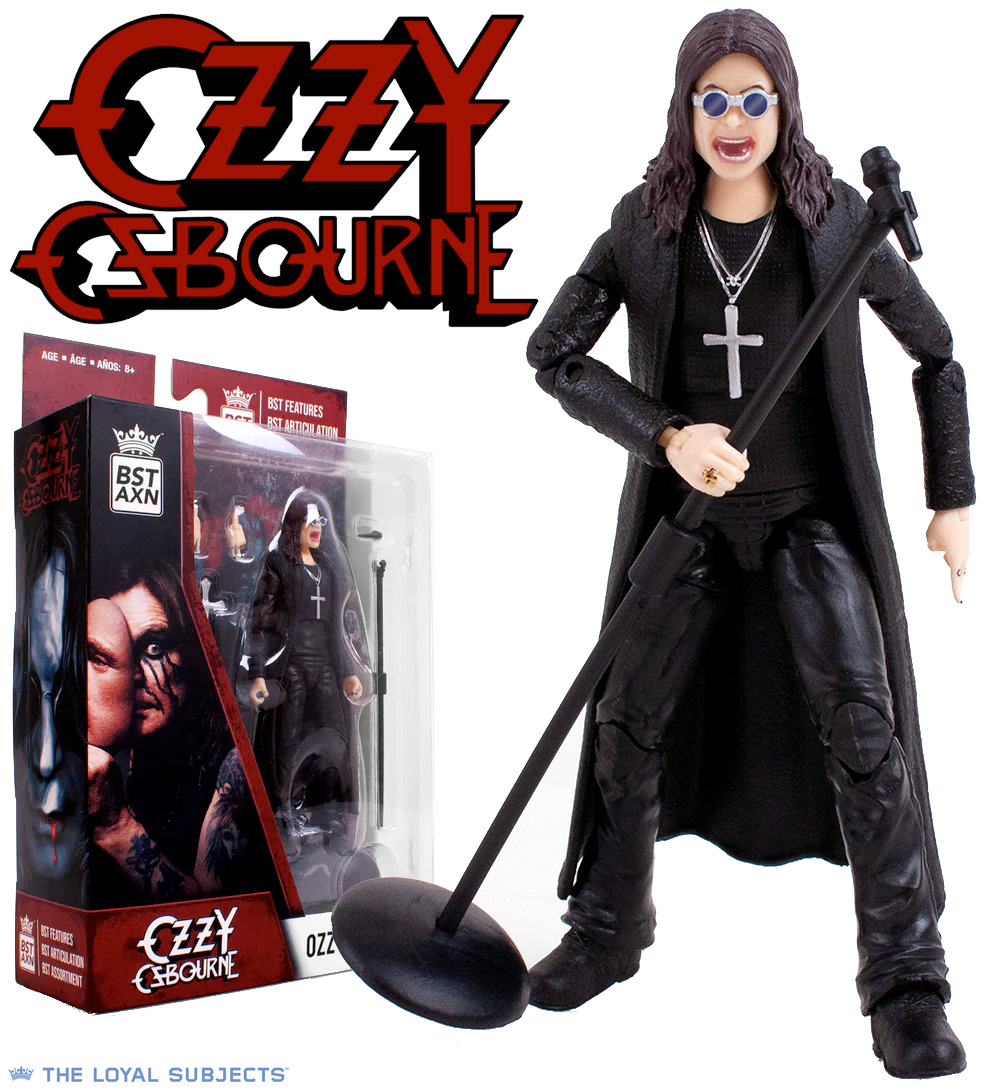 Action Figure Ozzy Osbourne, o Godfather do Heavy Metal