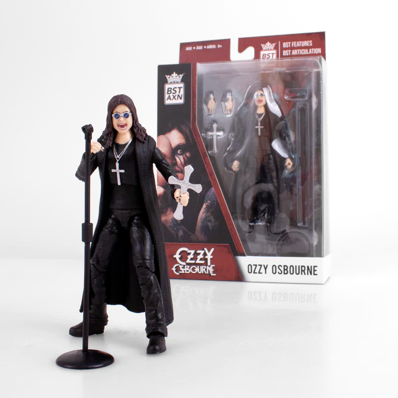 Action Figure Ozzy Osbourne, o Godfather do Heavy Metal