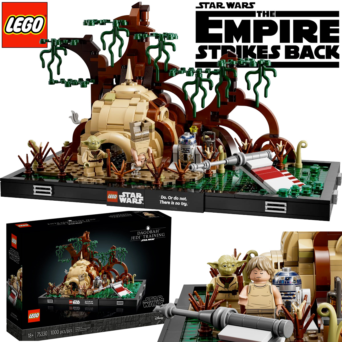 Lego Star Wars: Centro de Treinamento Jedi no Planeta Dagobah