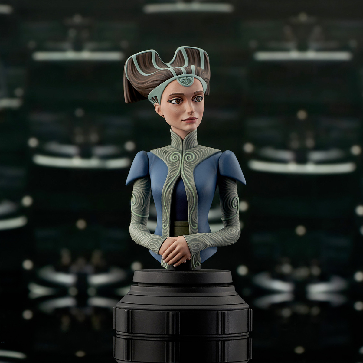 Padme Amidala Animated Mini Bust Star Wars: The Clone Wars
