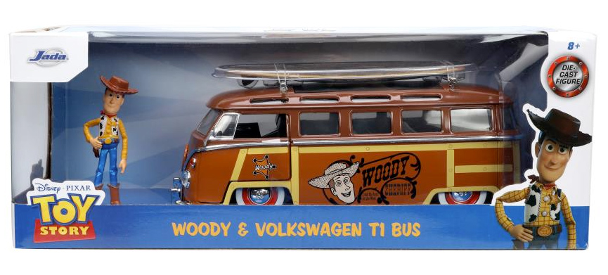 Toy Story Hollywood Rides: Woody e Kombi Volkswagen Surf Bus